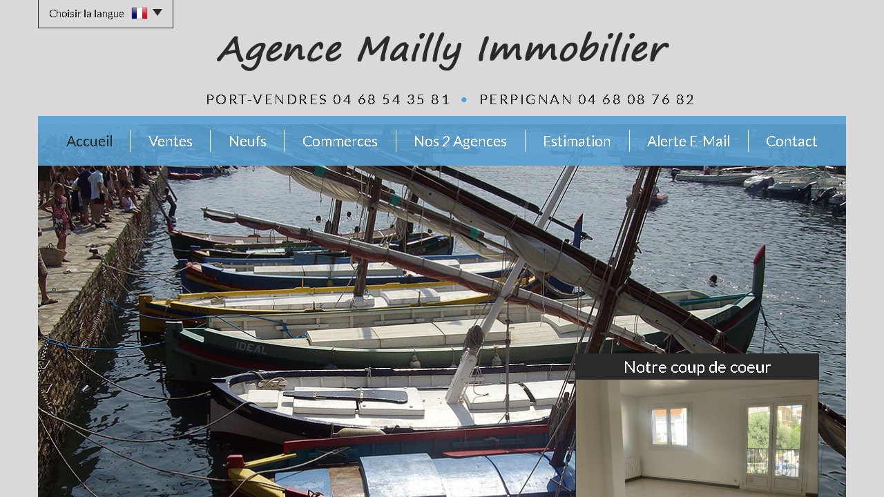 Capture d'écran de http://www.mailly-immobilier.fr/ 